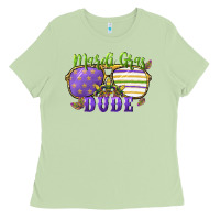 Matcha mardi gras dude Ladies Tee - CowGirlArtShop