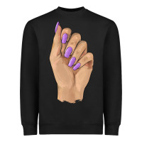Black nail Heavyweight Sweatshirt - BarkalooDesign
