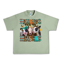 Oil Green hanging with my heifers Urban Heavy Tee - Jasminsmagicworld
