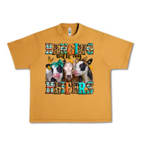 Peanut Butter hanging with my heifers Urban Heavy Tee - Jasminsmagicworld