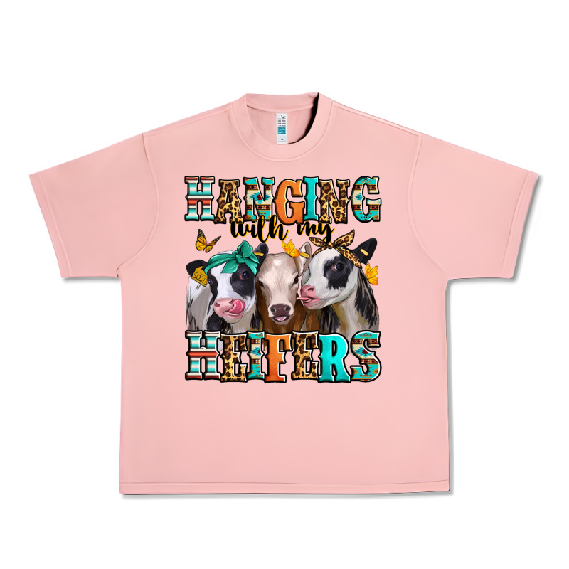 Hanging With My Heifers Urban Heavy Tee by Jasminsmagicworld | Teevron