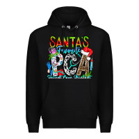 Black Santas Favorite PCA Patient Care Assistant Premium Hoodie - CowhideDigitalArt