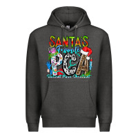 Charcoal Heather Santas Favorite PCA Patient Care Assistant Premium Hoodie - CowhideDigitalArt