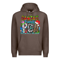 Coffee Santas Favorite PCA Patient Care Assistant Premium Hoodie - CowhideDigitalArt