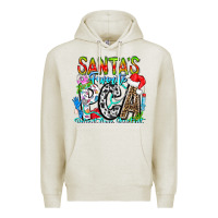 Oatmeal Heather Santas Favorite PCA Patient Care Assistant Premium Hoodie - CowhideDigitalArt