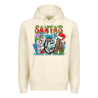Sandshell Santas Favorite PCA Patient Care Assistant Premium Hoodie - CowhideDigitalArt