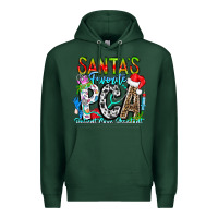 Sports Green Santas Favorite PCA Patient Care Assistant Premium Hoodie - CowhideDigitalArt