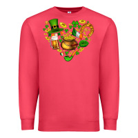 Cardinal St Patricks heart Premium Sweatshirt - AdoDesignShop