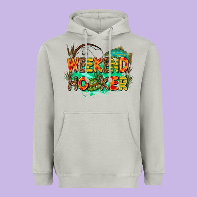 Weekend Hooker Heavyweight Hoodie Designed By Adodesignshop