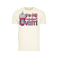 Vintage Arctic v is for valentine venti coffee cup Vintage Tee - OliviaCreatesArt