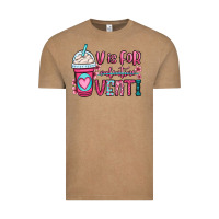 Vintage Coffee v is for valentine venti coffee cup Vintage Tee - OliviaCreatesArt