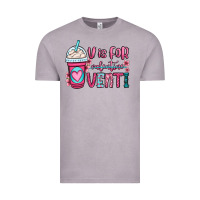 Vintage Zinc v is for valentine venti coffee cup Vintage Tee - OliviaCreatesArt