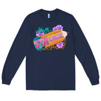 Navy hello 5th grade Long Sleeve Tee - RanaPortraitStore