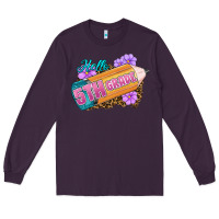 Plum hello 5th grade Long Sleeve Tee - RanaPortraitStore