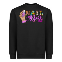 Black nail boss Heavyweight Sweatshirt - BarkalooDesign