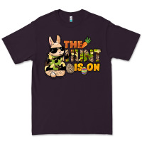 Plum The hunt is on Easter Day Premium Tee - HowdyJamesFarm