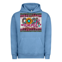 Pigment Pebble Blue cool aunt Urban Hoodie - JahusDesignShop