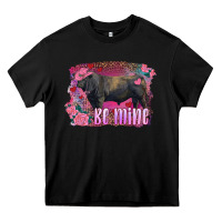 Black be mine black angus bull Heavy Core Tee - RanaPortraitStore