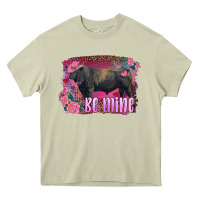 Mossy be mine black angus bull Heavy Core Tee - RanaPortraitStore