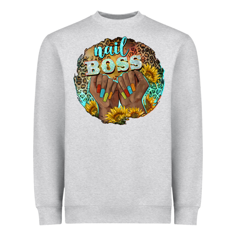 Nail Boss Heavyweight Sweatshirt by BarkalooDesign | Teevron