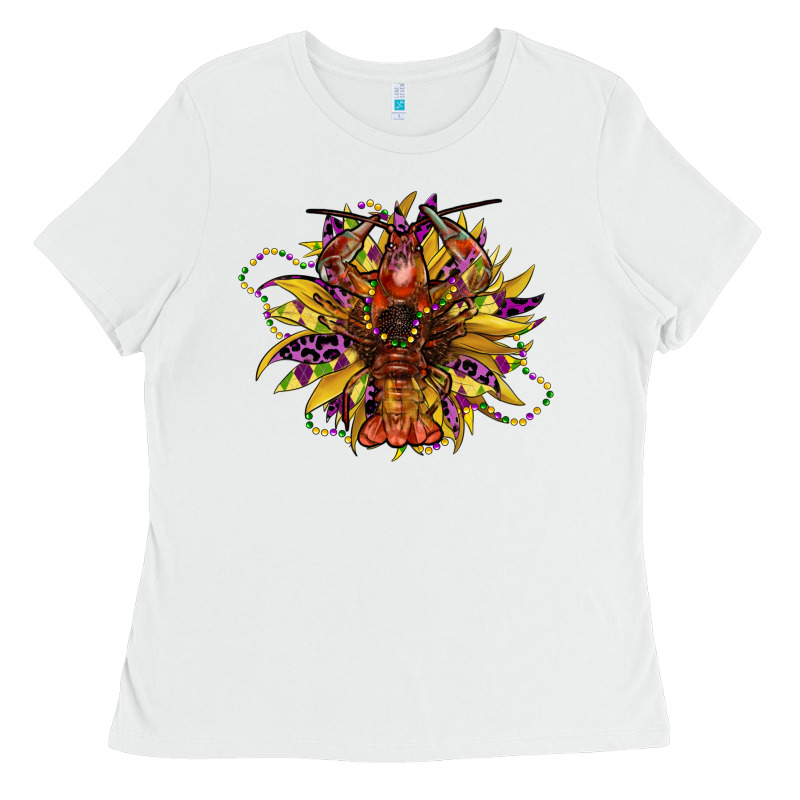 Mardi Gras Sunflower Ladies Tee by CowGirlArtShop | Teevron