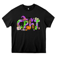 Black Halloween CPHT Pharmacy Technician Heavy Core Tee - texasbilliewilder