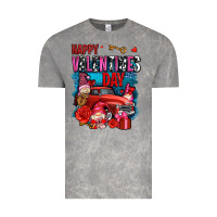 Cloud Rock happy valentines day with gnomes and truck olivia Vintage Tee - OliviaCreatesArt