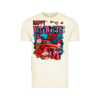 Vintage Arctic happy valentines day with gnomes and truck olivia Vintage Tee - OliviaCreatesArt