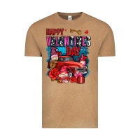 Vintage Camel happy valentines day with gnomes and truck olivia Vintage Tee - OliviaCreatesArt
