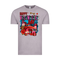 Vintage Zinc happy valentines day with gnomes and truck olivia Vintage Tee - OliviaCreatesArt