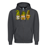 Smoke sunflower gnomies Zipper Hoodie - BarkalooDesign