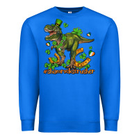 True Royal shamrockscrusher t rex and horseshoe Premium Sweatshirt - AdoDesignShop