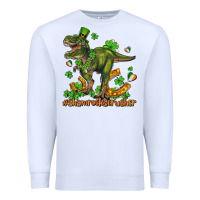 Shamrockscrusher T Rex And Horseshoe Premium Sweatshirt | Teevron