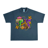 Midnight Navy texas mardi gras olivia Urban Heavy Tee - OliviaCreatesArt