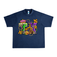Navy texas mardi gras olivia Urban Heavy Tee - OliviaCreatesArt