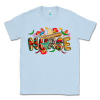 Dusty Blue cinco de mayo nurse Classic Tee - CowGirlArtShop