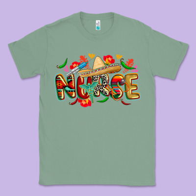Cinco De Mayo Nurse Classic Tee Designed By Cowgirlartshop
