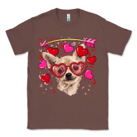 Chestnut valentine's day  chihuahua Classic Tee - RanaPortraitStore
