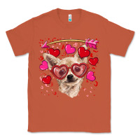 Copper valentine's day  chihuahua Classic Tee - RanaPortraitStore