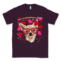 Plum valentine's day  chihuahua Classic Tee - RanaPortraitStore