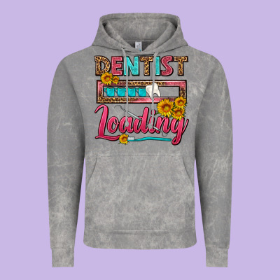 Dentist Loading With Coffee Mug Vintage Hoodie Designed By Fadigitalartstudio