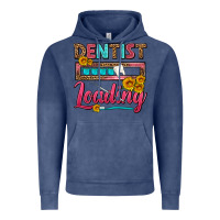 Vintage Denim Dentist Loading With Coffee Mug Vintage Hoodie - FaDigitalArtStudio