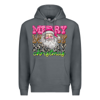 Rock merry merry merry christmas Premium Hoodie - CowhideDigitalArt