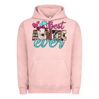 Pigment Salmon best auntie ever Urban Hoodie - JahusDesignShop