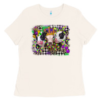 Mardi Gras Heifers Ladies Tee | Teevron