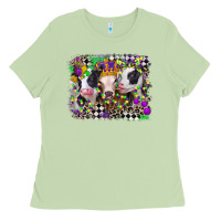 Matcha mardi gras heifers Ladies Tee - CowGirlArtShop