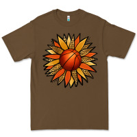 Cacao Basketball Sunflower Premium Tee - Jasminsmagicworld