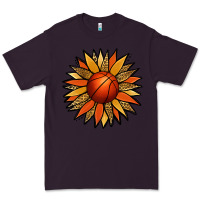 Plum Basketball Sunflower Premium Tee - Jasminsmagicworld