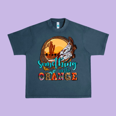 Something In The Orange Olivia Urban Heavy Tee Designed By Oliviacreatesart