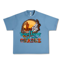 Pebble Blue something in the orange olivia Urban Heavy Tee - OliviaCreatesArt